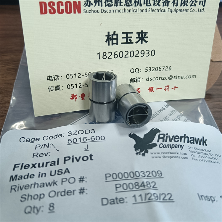 6032-400 美国Riverhawk十字扭簧轴承 JD-30